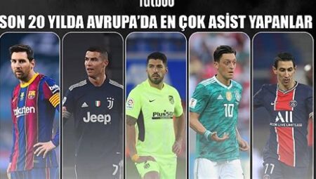 Futbol Avrupa Kupaları’nda En Çok Asist Yapan Oyuncular